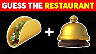 Guess the Fast Food Restaurant by Emoji? 🍔 Moca Quiz screenshot 4