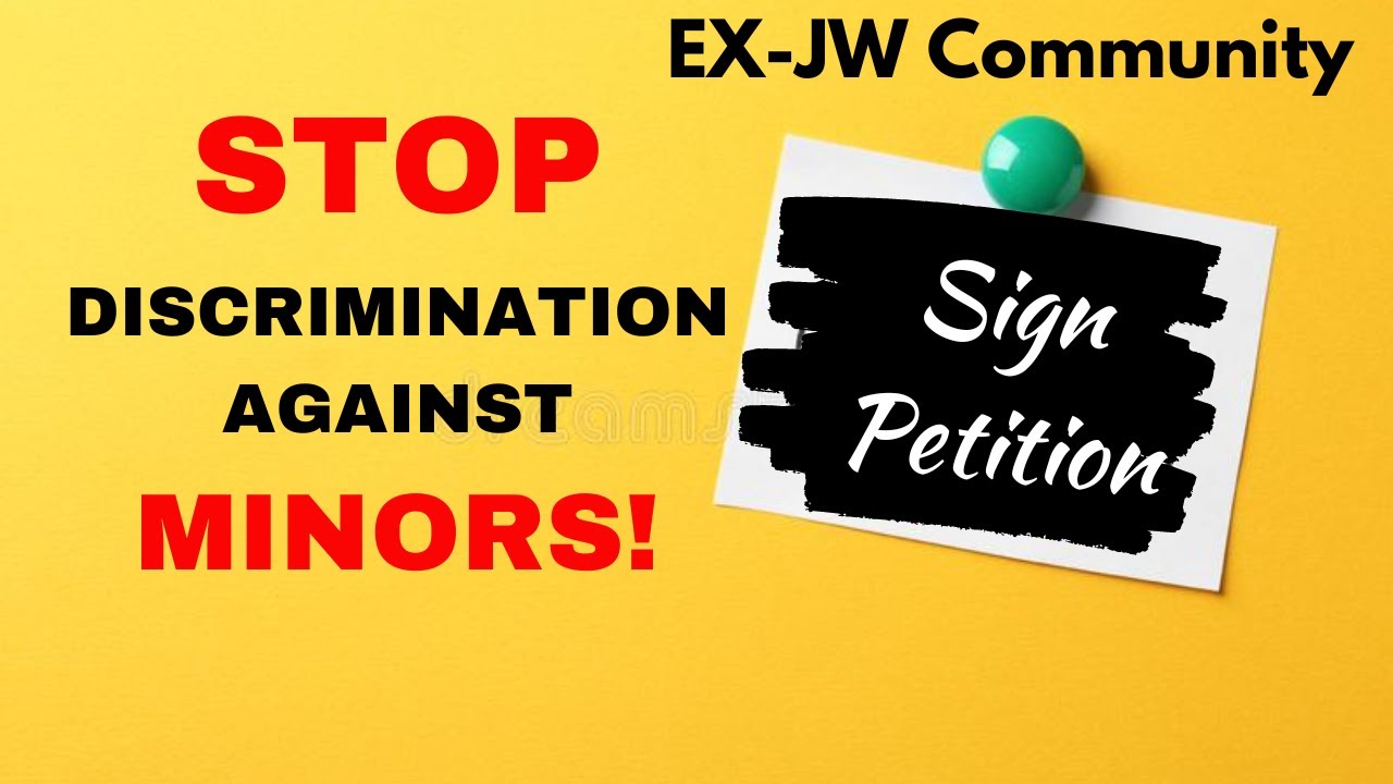 Canadian PETITION to STOP Discrimination!