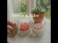 Handcrafted Scented Soy Candles Sharp Cadence video3