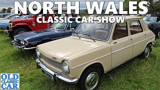 The North Wales classic car show - a real mix of old cars on display at Bodrhyddan Hall