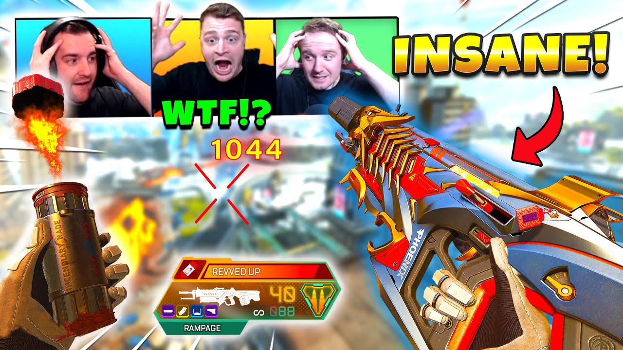 *NEW* RAMPAGE LMG IS BROKEN IN ARENAS! Apex Legends The DONS - YouTube