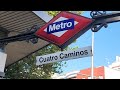 Barrio Cuatro Caminos en Madrid España EN VIVO