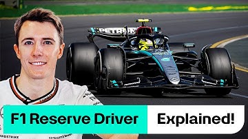 What is the Job of an F1 Reserve Driver?