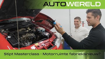 Hoe maak je jouw motorruimte fabrieksnieuw? | Stipt Masterclass | RTL Autowereld