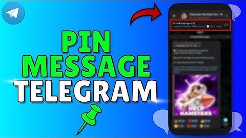 How To PIN MESSAGE On Telegram Channel | Pin A Message On Telegram Channel (Step by Step)