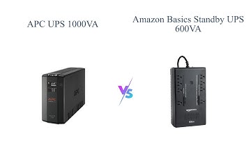 APC UPS 1000VA vs Amazon Basics Standby UPS 600VA 😱 Which is Better?