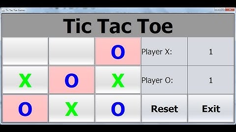 How to Create a Tic Tac Toe  Game in Java NetBeans