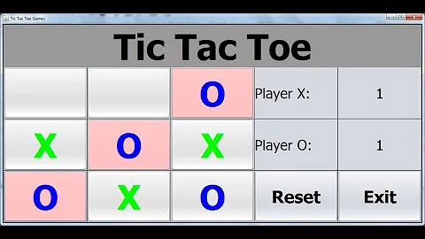 How to Create a Tic Tac Toe  Game in Java NetBeans