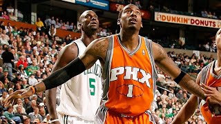 Kevin Garnett vs Amare Stoudemire BiG Men Duel 2008.03.26 - KG With 30 Pts, STAT With 32 Pts!