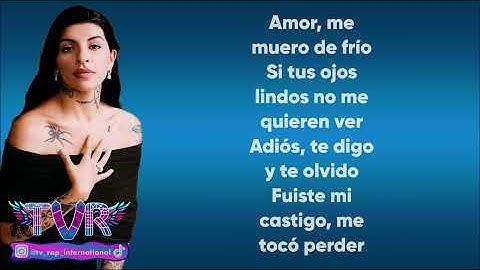 Cazzu - Me Tocó Perder (Letra/Lyrics)