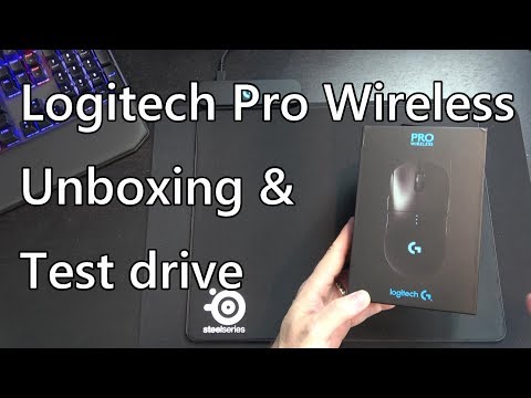 Logitech Pro Wireless unboxing & initial thoughts