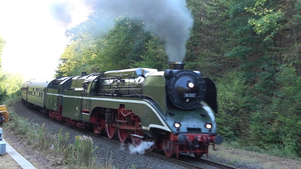 Der Bahnhof Förtha vor seinem Umbau 2024, DR Flair und viel Dampf