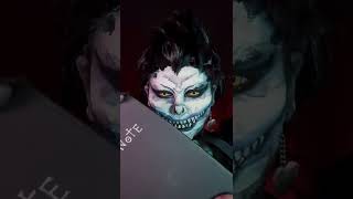 Ryuk transformation #deathnote #makeup #shorts