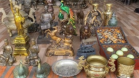 Bát nhan bằng đồng _ Nữ thần công lý bằng đồng _ Chim công bằng đồng. #độclạcầnthơ #doco 