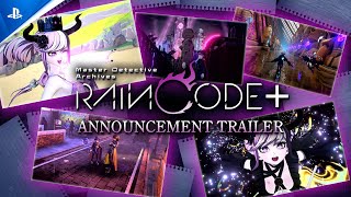 Master Detective Archives: Rain Code Plus - Announcement Trailer | PS5 Games