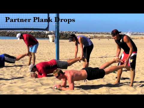 Corps Volleyball Conditioning in Corona Del Mar