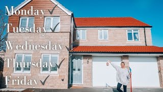 CLEAN MY 5 BED HOUSE FOR A WEEK WITH ME | BIGGEST SPEED CLEAN EVER ! ellie polly