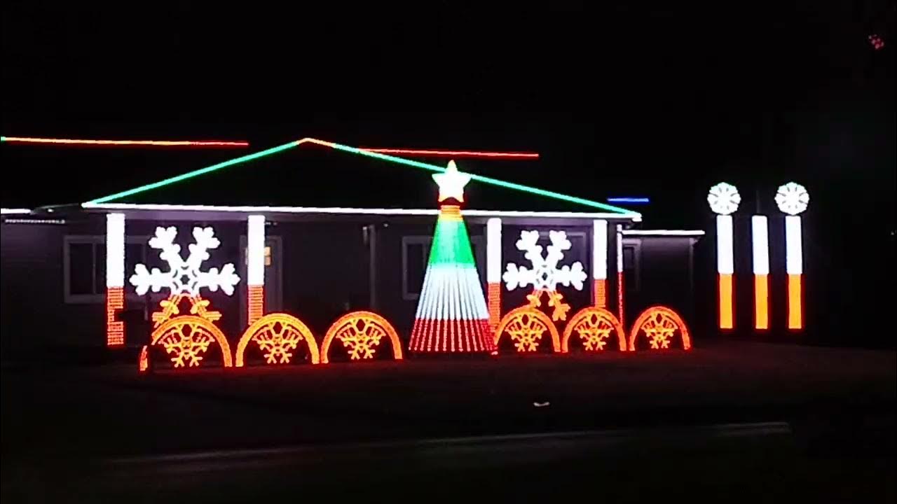 Preview of Christmas lights 2023 with commentary NSFW YouTube