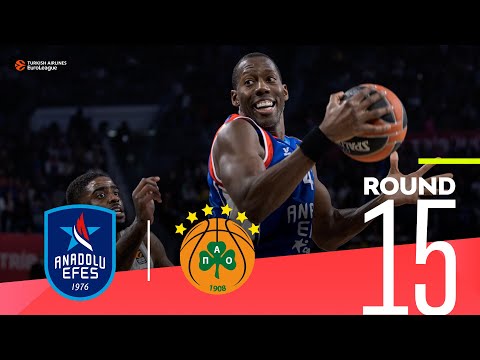 Inspired Clyburn & Dunston lead Efes! | Round 15, Highlights | Turkish Airlines EuroLeague