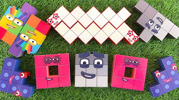 Looking for Numberblocks NEW 80 Puzzle Tetris Space ASMR | Numberblocks Satisfying Video