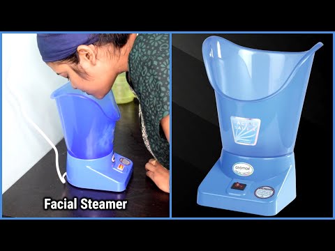 Facial steamer Review & Demo/Facial Steaming For Glowing And Younger looking
