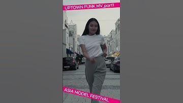 Uptown funk music video of Asian models! - part.1