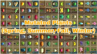 100  Plant Mutation(Flower & Crops)(Spring,Summer,Fall,Winter)|Harvest Moon: Home Sweet Home (HMHSH)