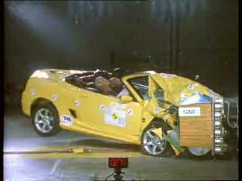 www.chinacarforums.com -crash test of nanjing MG TF 2003 chinese car for EUROncap tests