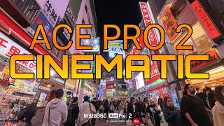 Tokyo Shibuya Nightlife - 4K HDR Walking Tour ( Insta360 Ace Pro 2 Cinematic )