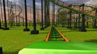 RCT3- The Longest Roller Coaster! part 2