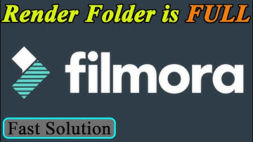 Wondershare Filmora9 Render Folder is Full? Where is the render files? Error?[Fast Solution]