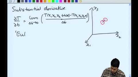 Mod-01 Lec-09 Mass conservation equation