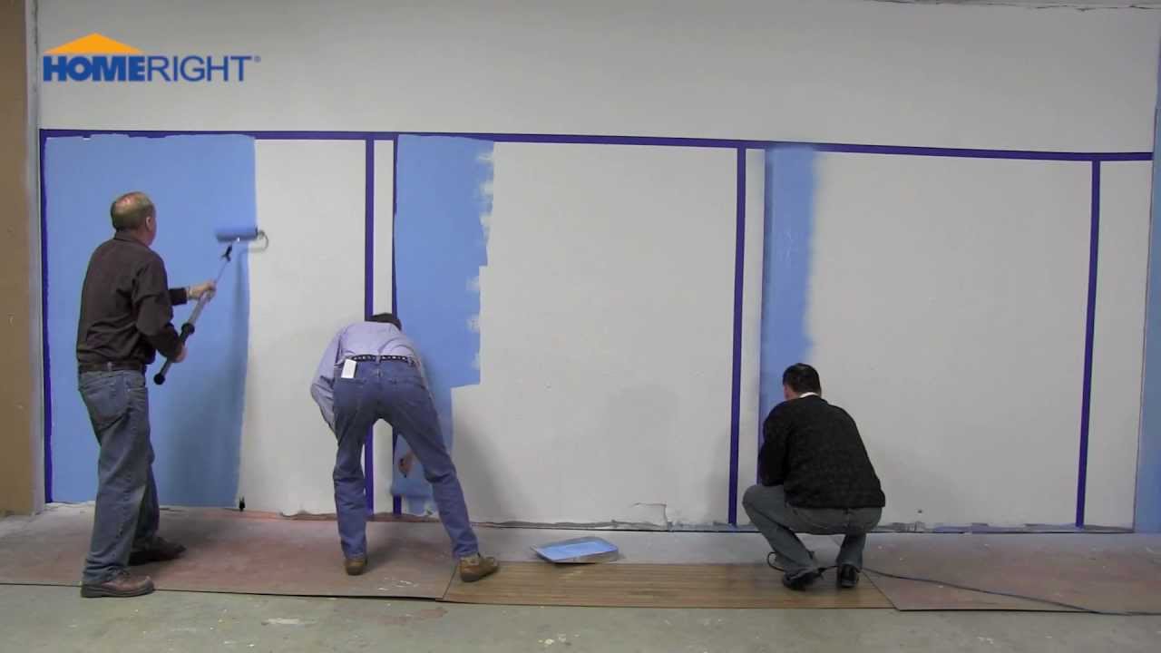 Painting Walls with the HomeRight PaintStick - HomeRight