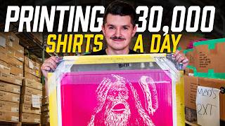 Behind the Scenes of High Volume Screen Printing at Pacific Sportswear screenshot 1