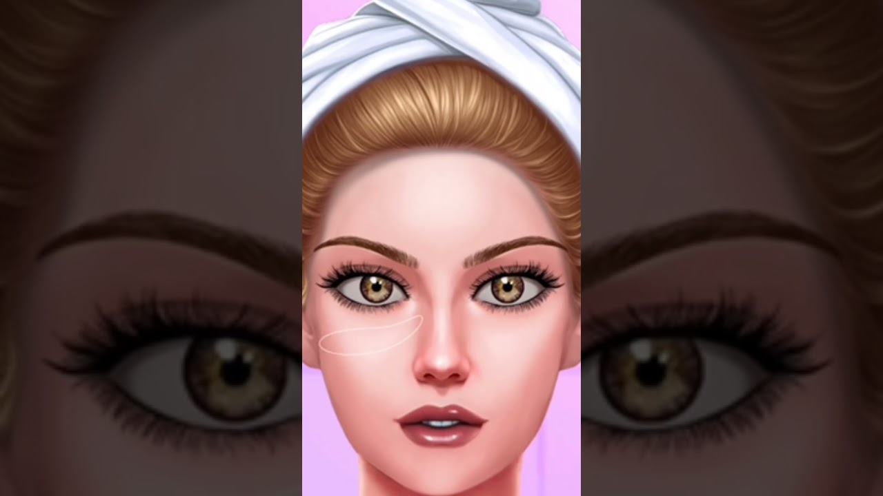 Asmr 3D makeup transformation #makeup #3danimation #makeuptutorial #animation #beautyproducts #gamer