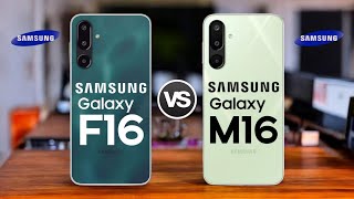 Samsung Galaxy F16 5G Vs Samsung Galaxy M16 5G