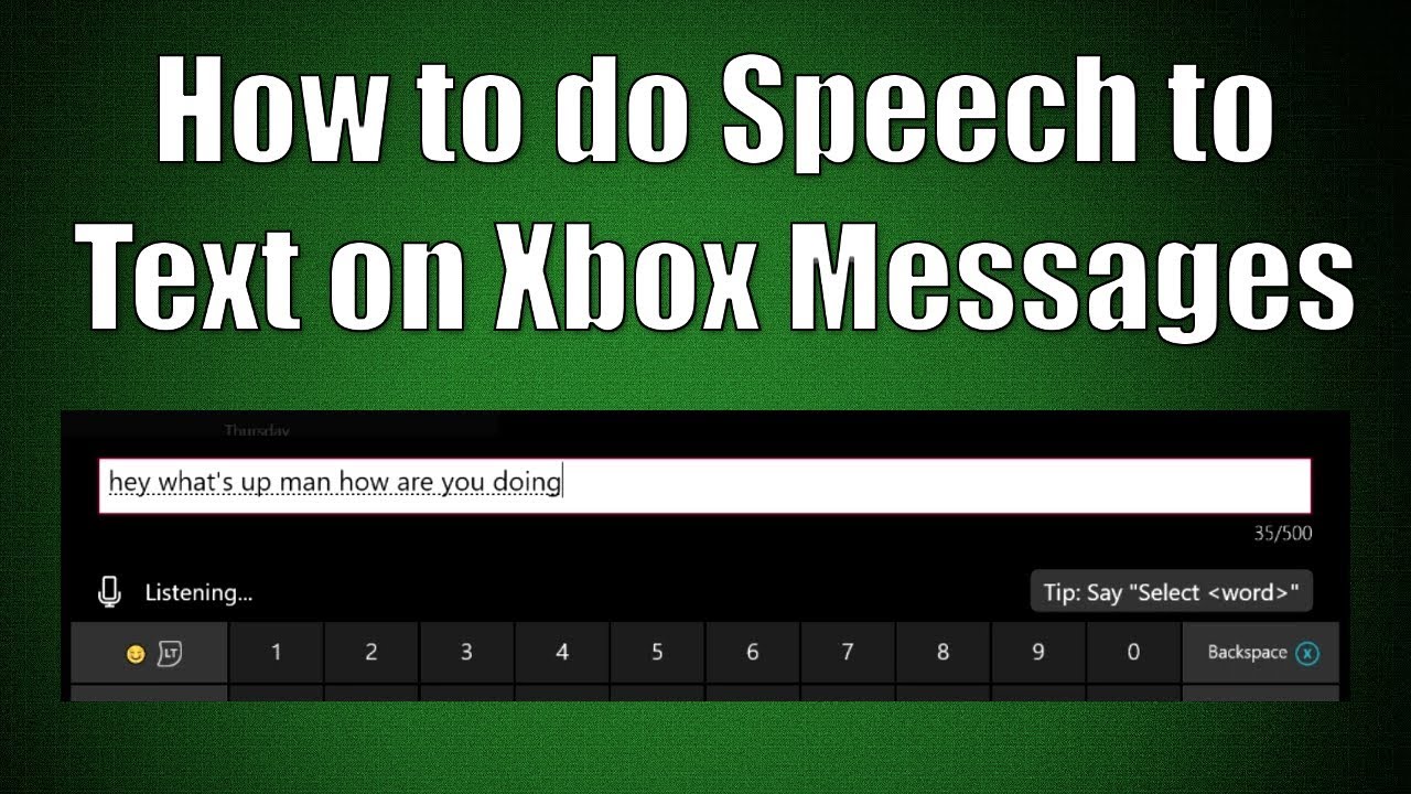 how to make xbox text to speech moan