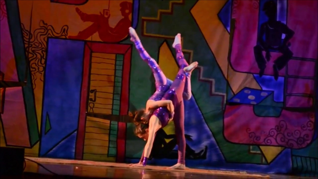 Contortion & Flexibility: Bright Contortion Duo girls like you