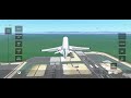 The CRJ 300 taxis smoothly, lines up, accelerates swiftly, and gracefully takes off into the skies.