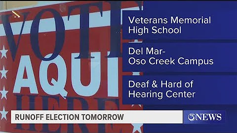 Saturday is your last chance to vote in the runoff election