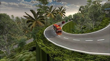 Download the latest jungle map now | ඔන්න අලුත් ම කැළෑ මැප් එක |BUS SIMULATER INDUNISIA MAP| BUSSID
