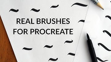 Real Lettering Brushes for Procreate! (2019)