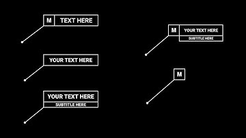 Simple Clean Callouts Motion Graphics Templates