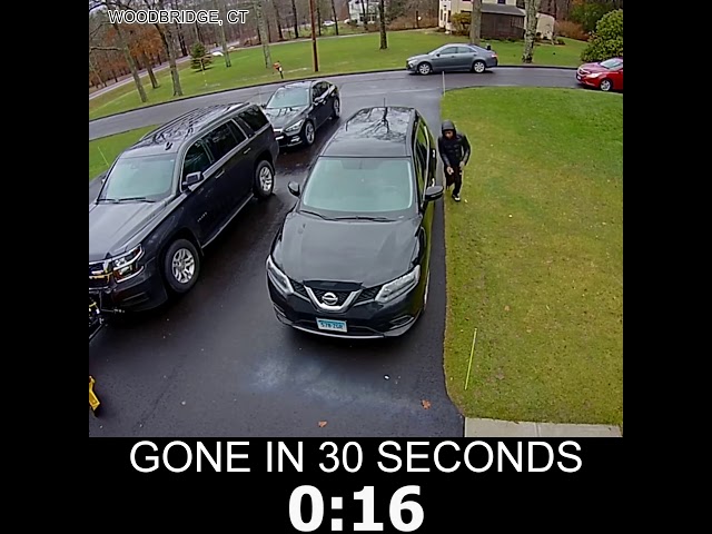 Car STOLEN in just 30 SECONDS - Woodbridge, CT class=