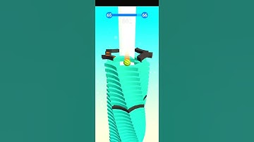 Stack Ball #Game Level 65 Gameplay #short video / More Gaming