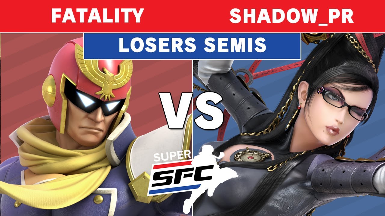 Super Smash Fight Club - Fatality (Captain Falcon) Vs. NXL | Shadow_PR (Bayonetta) - Smash Ultimate