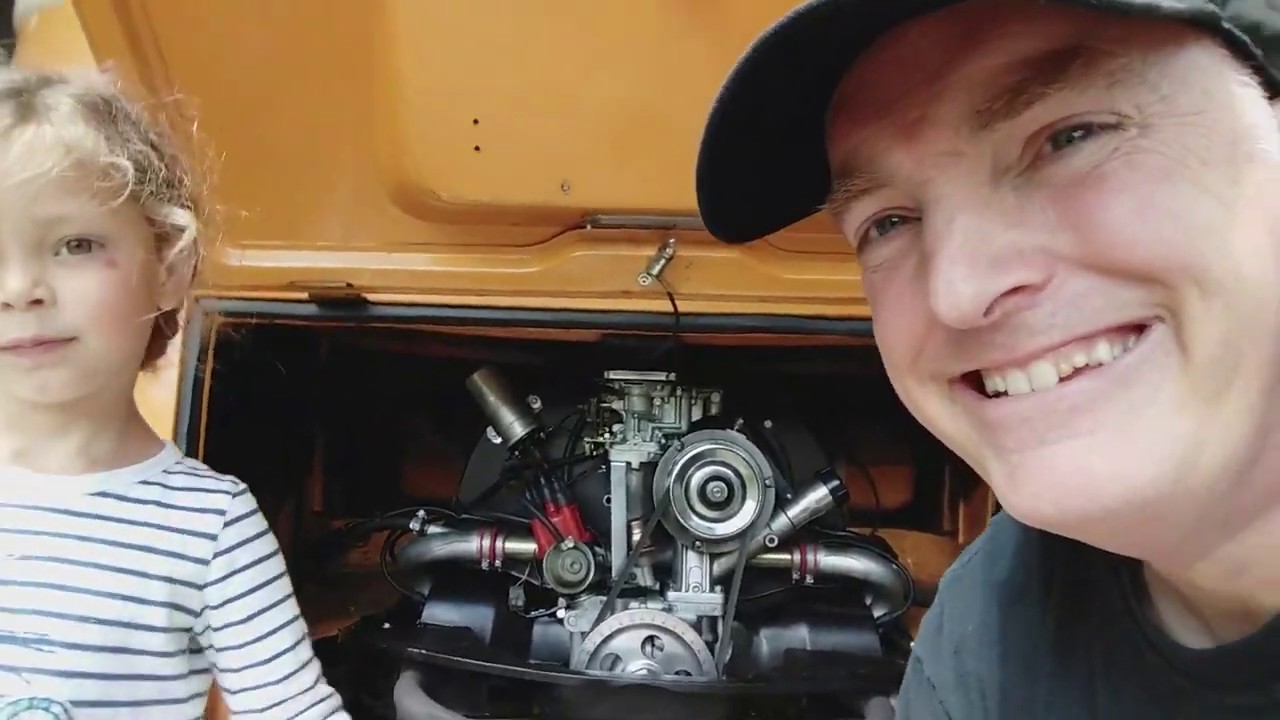 vw Splitscreen Vintage speed exhaust install