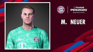 PES 2020 BAYERN MUNCHEN NEW FACES 3D SCAN