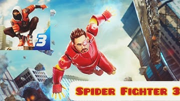 Spider Fighter 3 🔥 - Iron Man Unlocked 🧲 GamePlay Walkthrough Part 1🎮 (iOs Android) #spiderfighter3 