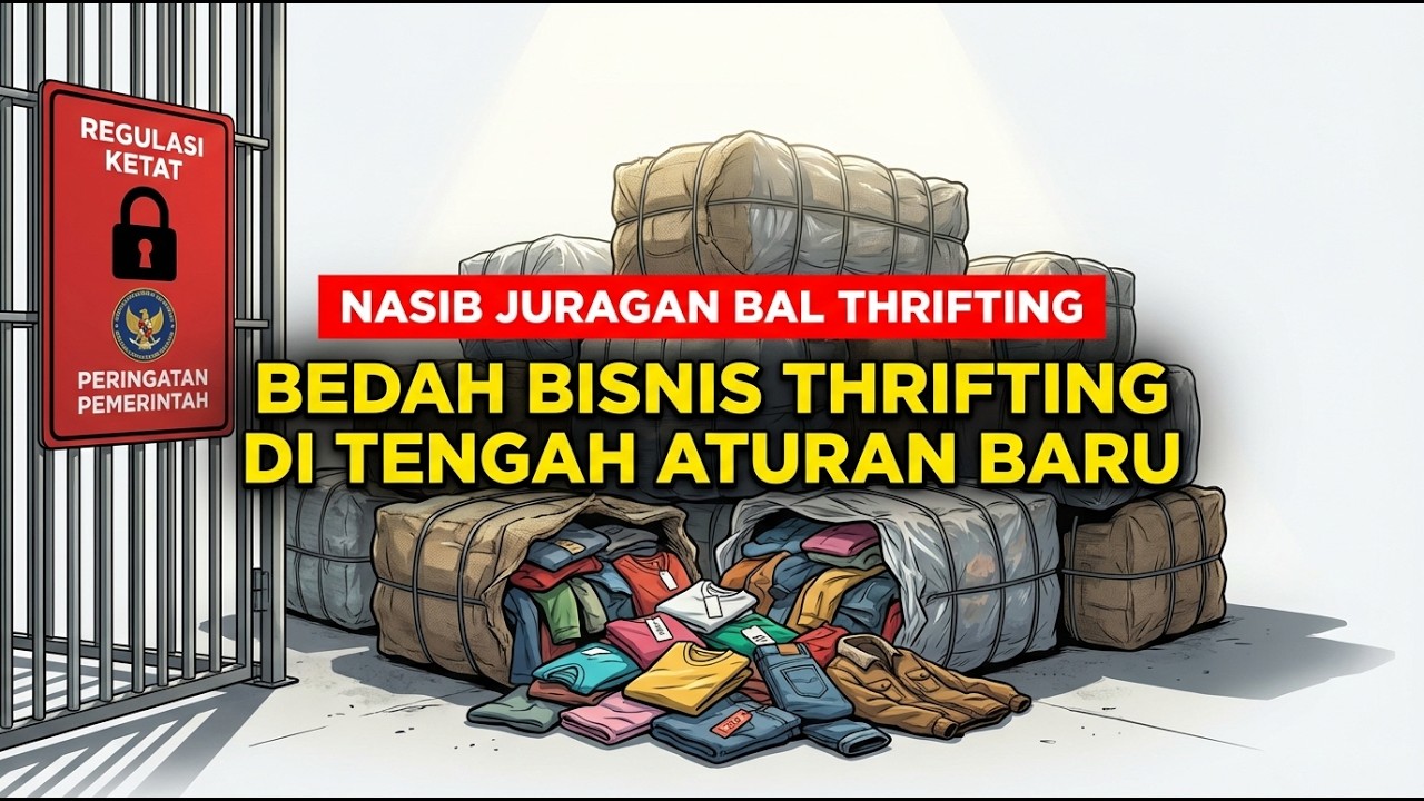 Strategi Kurasi Lokal: Bedah Bisnis Thrifting Di Tengah Aturan Baru.